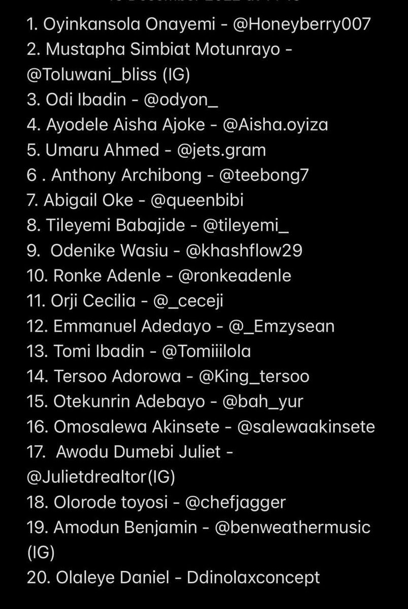 We have our winners!! Wow you were so many so I increased it to 20. 
Congratulations to all of you. 
Your names and tickets will be at the gate.Enjoy yourselves 🎉🎄