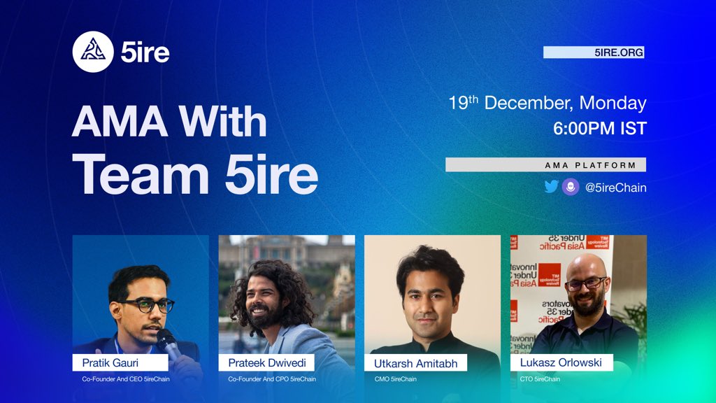 5ireChain (What's cooking?) tweet media