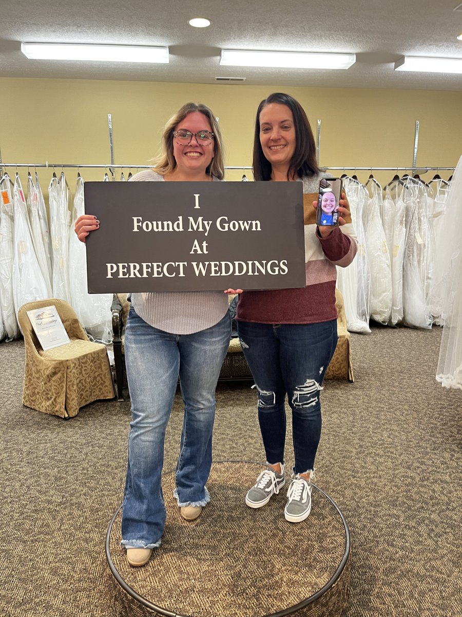 PWBridals's tweet photo. 👰 Found The Gown 👰
Our last rounds of Found The Gown 😭 https://t.co/YiaoOWCOke