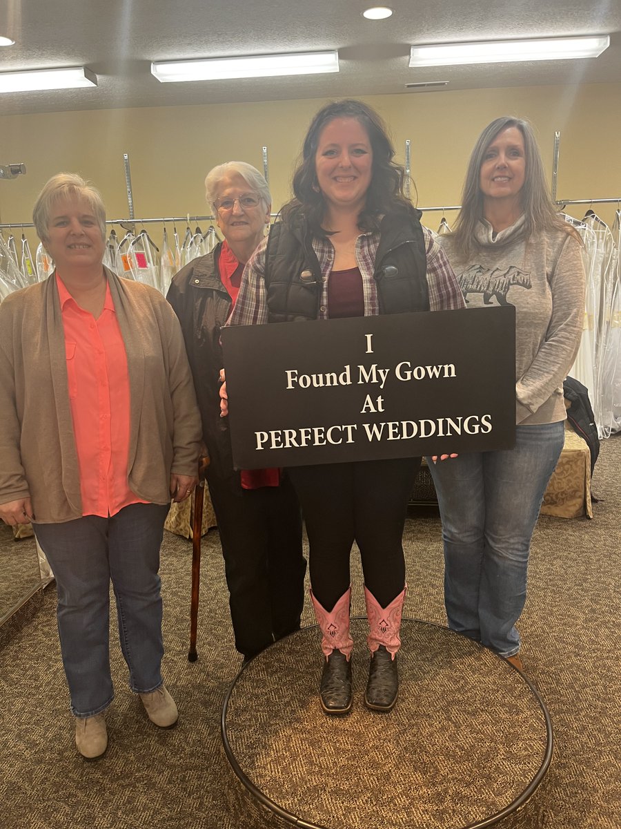 PWBridals's tweet photo. 👰 Found The Gown 👰
Our last rounds of Found The Gown 😭 https://t.co/YiaoOWCOke