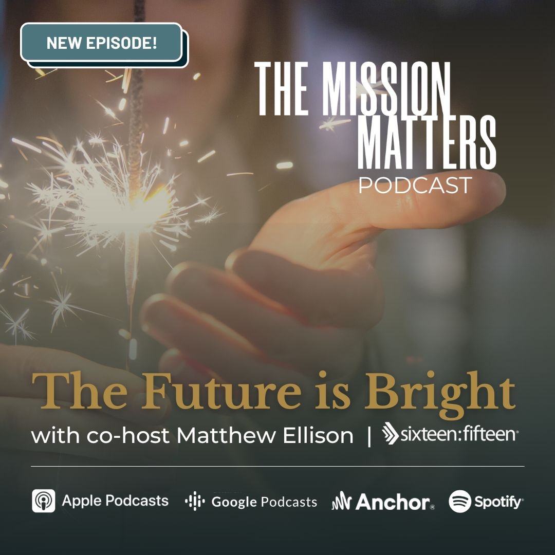 SixteenFifteen's tweet photo. 🚨 NEW EPISODE 🚨 Make sure to listen to the latest episode of The Mission Matters podcast - now playing wherever you listen to your podcasts. It's been a great year with some fantastic guests - what do we have in store for next year? https://t.co/i7Liocthe6
