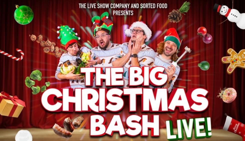 TODAY is the DAY!! 🚨

We're going live in a London theatre for our Big Christmas Bash 🎄

You can still join us virtually for the festive chaos! Expect games, Dad jokes, forfeits, a 'Pass it On' to finish with &amp; MORE 👀
 bit.ly/3Tlcgdj