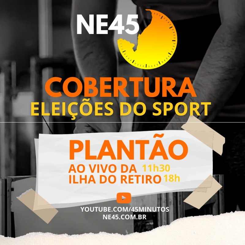 Podcast45's tweet photo. A sexta-feira do @Podcast45 e @NE45Minutos vem #trincada. Acompanhe nossa cobertura das eleições do Sport, em lives - com plantões direto da Ilha do Retiro - e notícias no NE45.
A 1ª live começa logo mais, às 11h30, nos nossos canais no YouTube e na Twitch. A 2ª live, às 18h. https://t.co/EKZpeWz9dw