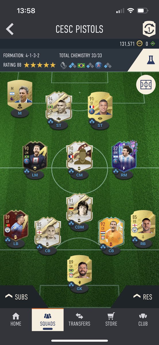 Hicksmannn's tweet photo. @FIFA22_INFO Been very lucky with pack luck 😅 https://t.co/TiPzgsRqtw