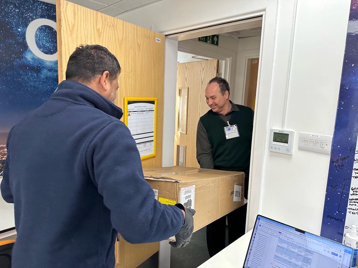 The Cisco kit to support our 5G Drive project, arrived at Virgin Media O2’s lab In Harwell today.  This delivery provides the on-premise elements of Airspan radio’s &amp; Cisco’s Private 5G, P5G, edge node.

#5GDRIVE #Privatenetworks #Roaming
