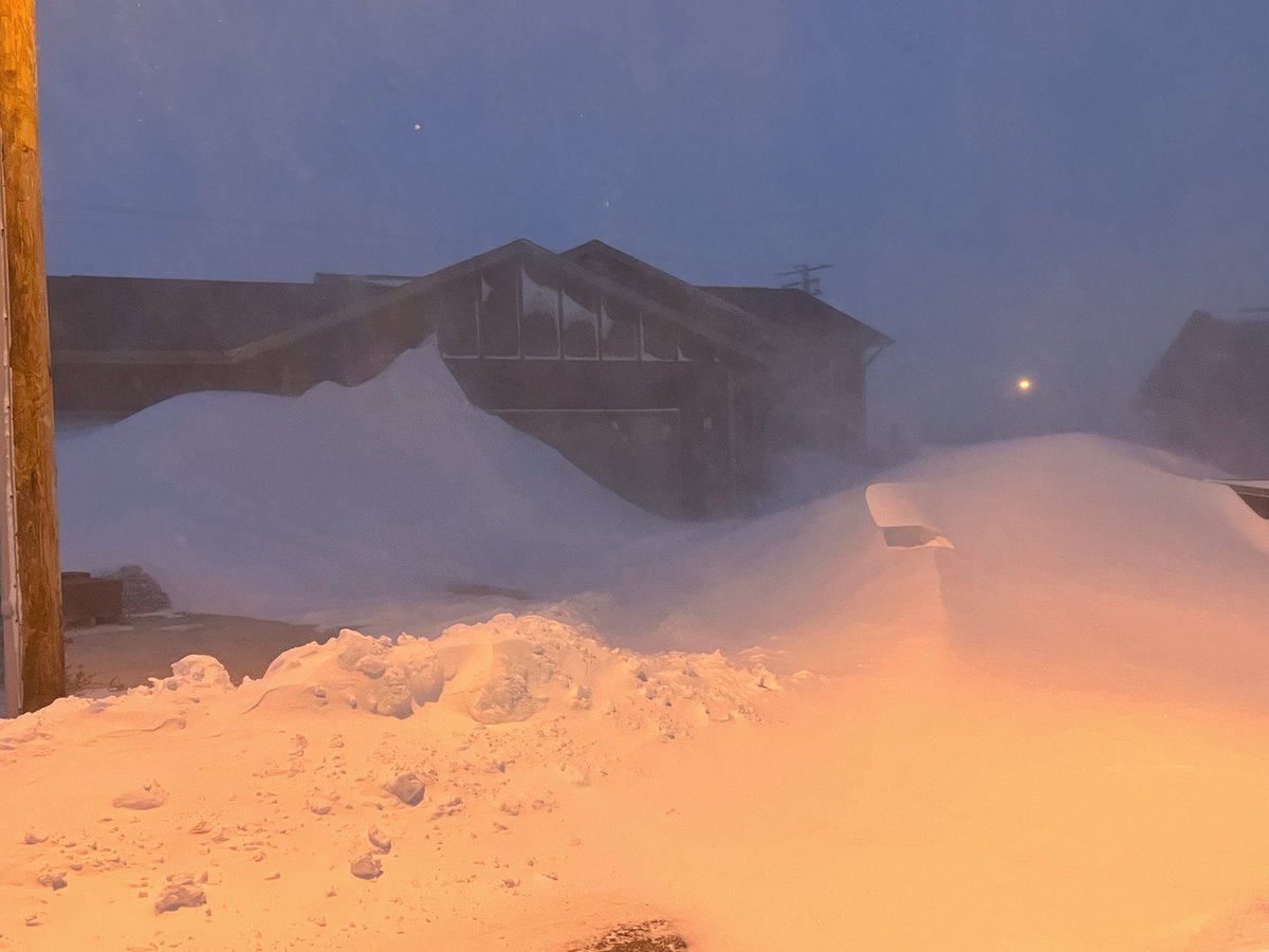 Darsha Nelson on Twitter "Some incredible drifts in my neighborhood