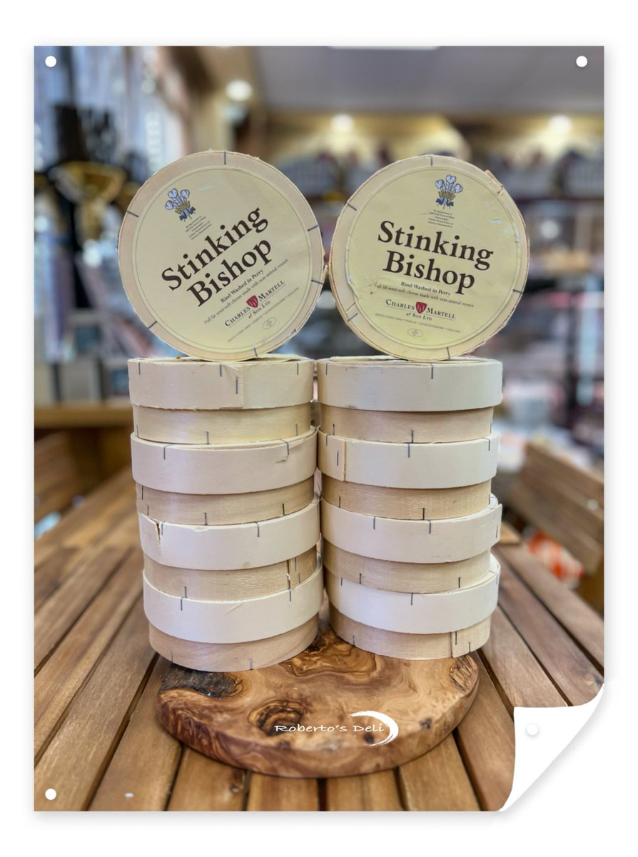 RobertosDeli1's tweet photo. Stinking Bishop Available
#besocialcambridge #cambridgemarketsquare #cheeseshop #stneots #shoplocal #wineshop #Delishop #englishcheese #stinkingbishop #coffeeshop #christmas2022 https://t.co/DaeScdnnV3