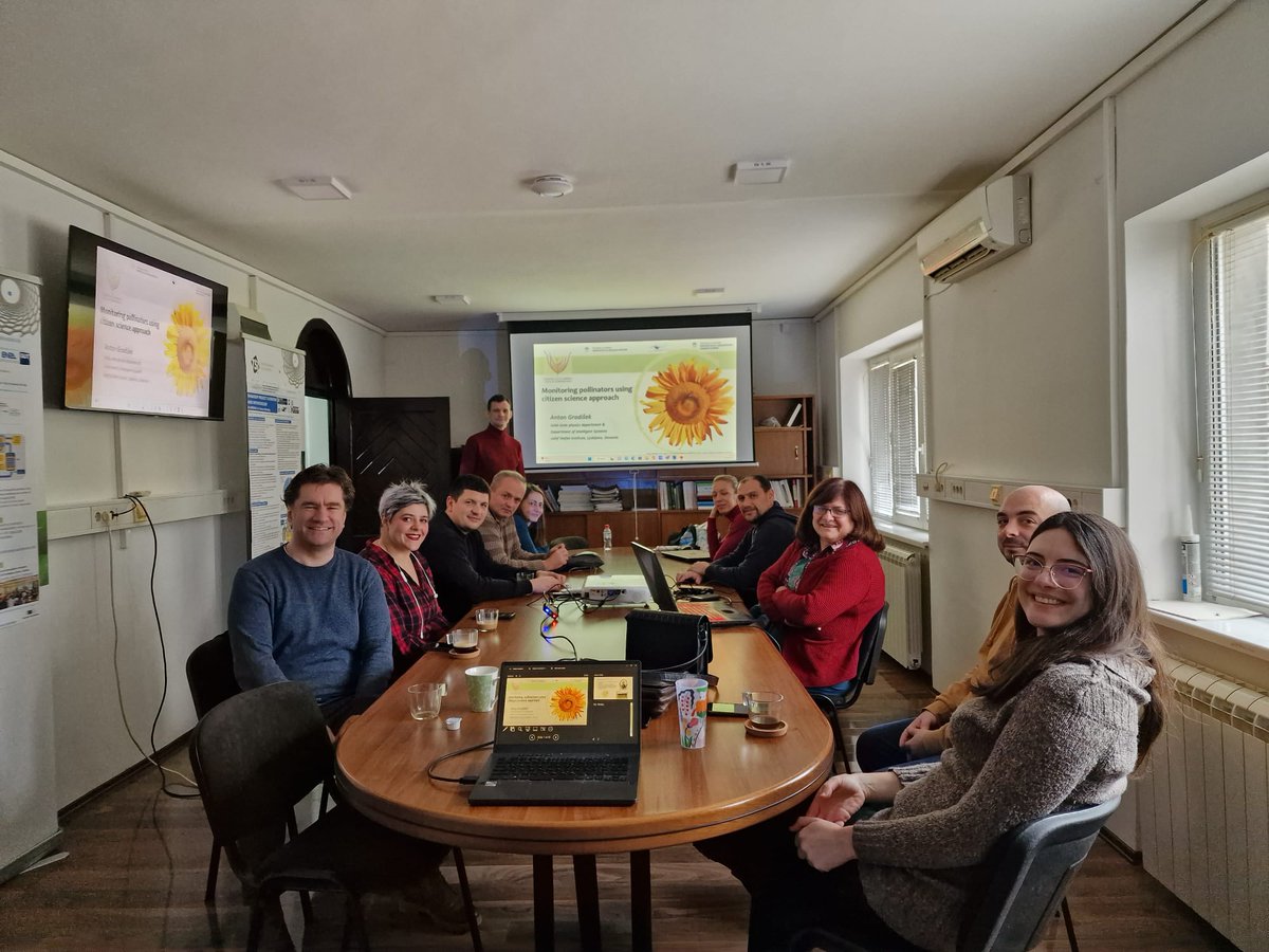 ProjectVidis's tweet photo. Dr. Anton Gradišek from Jožef Stefan Institute in Ljubljana gave a talk at VIDIS center today as a part of Serbia - Slovenia bilateral project. https://t.co/tn7ocVDtHV