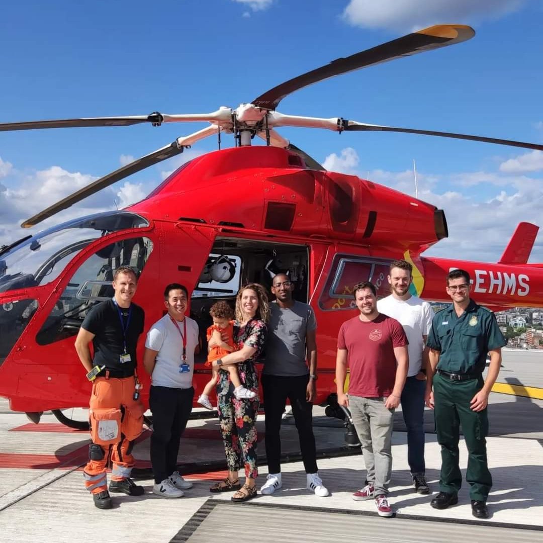 In June 2020, Leon and his partner Sarah had just finished their dinner.  

Five months pregnant with their first child at the time, Sarah will never forget that evening.  

While relaxing watching telly, Leon’s leg started hurting. Then, he went into cardiac arrest.