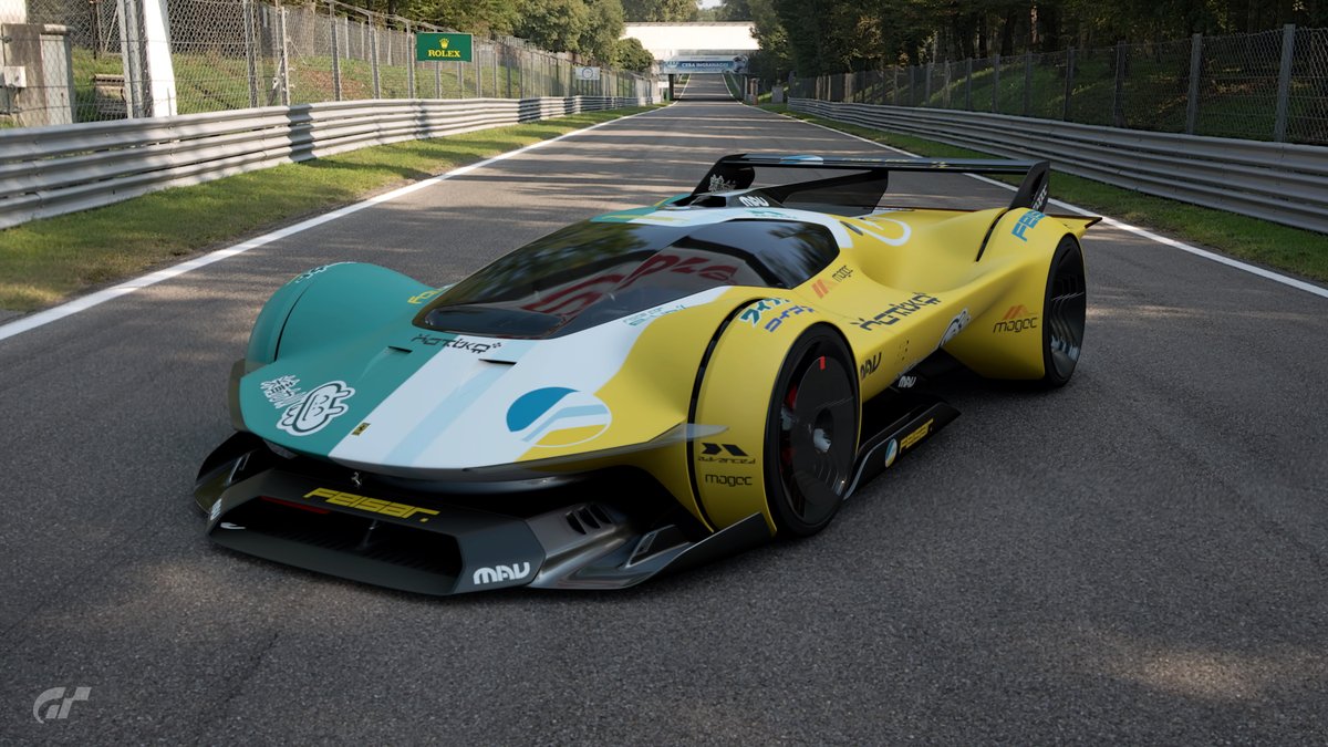 Wiper_Mikahail's tweet photo. #FEISAR Ferrari Vision Gran Turismo
Livery complete!
#wipeout #GT7 https://t.co/Fk44f7mJXr