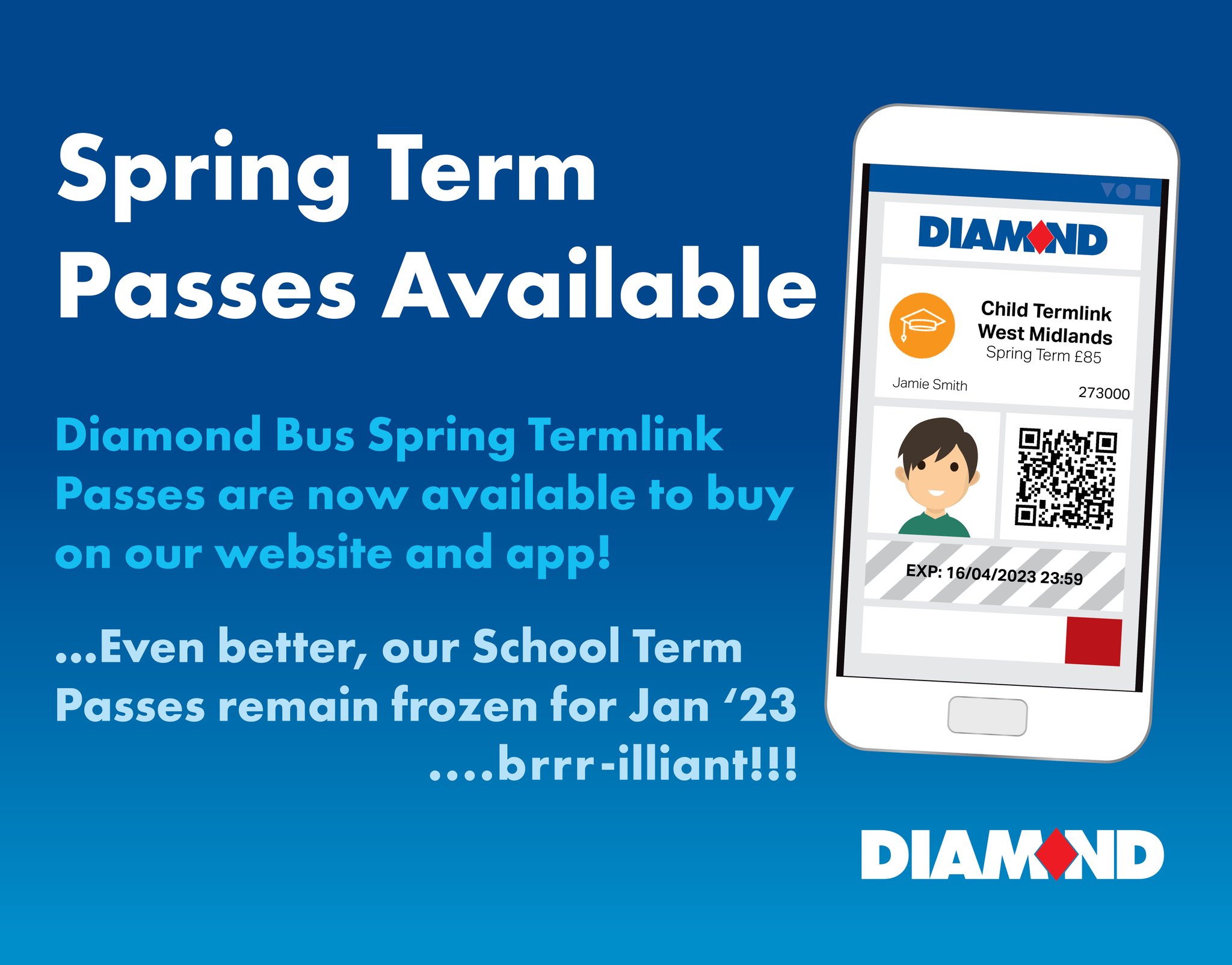 Diamond Bus Midlands on Twitter "Our range of Termlink passes for the