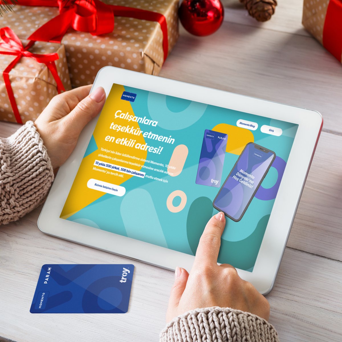 #Momento, firmanıza operasyonel kolaylık ve vergi avantajı sağlarken, çalışanlarınıza esnek yan haklar ve fırsatlar sunar! 💙 

Momentolu olmak için: 

👉🏻momento.com.tr

#KutlamaDünyası 🏆💙