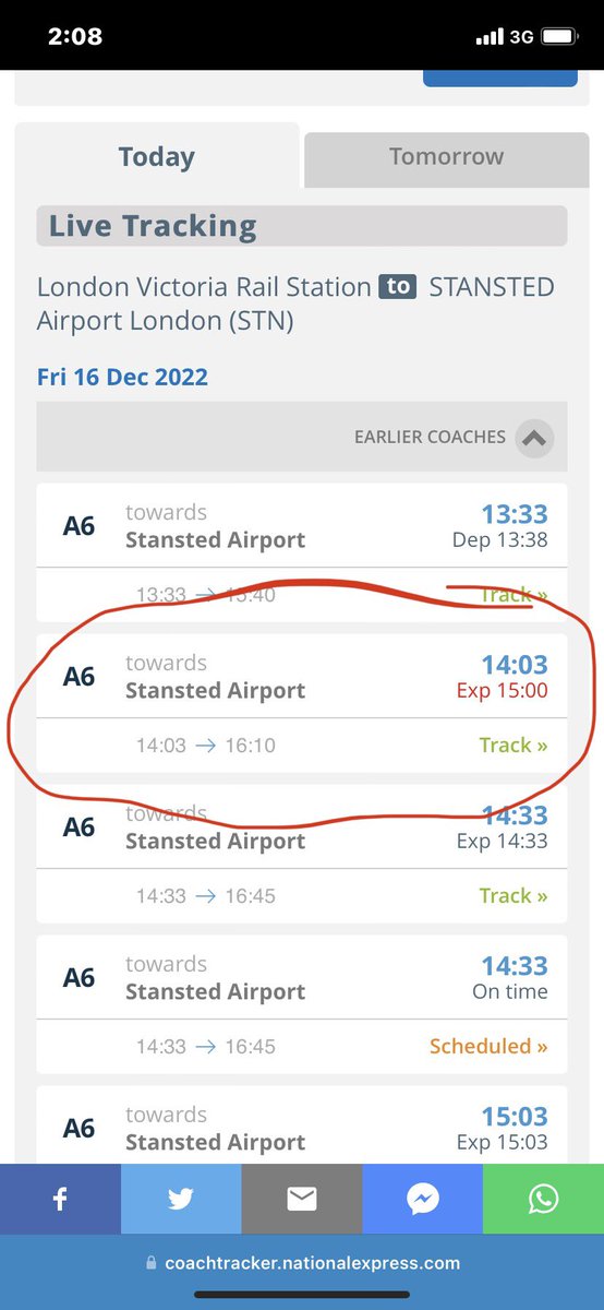 There’s being delayed and then there’s <a href="/nationalexpress/">National Express</a> late.. this surely is a joke?