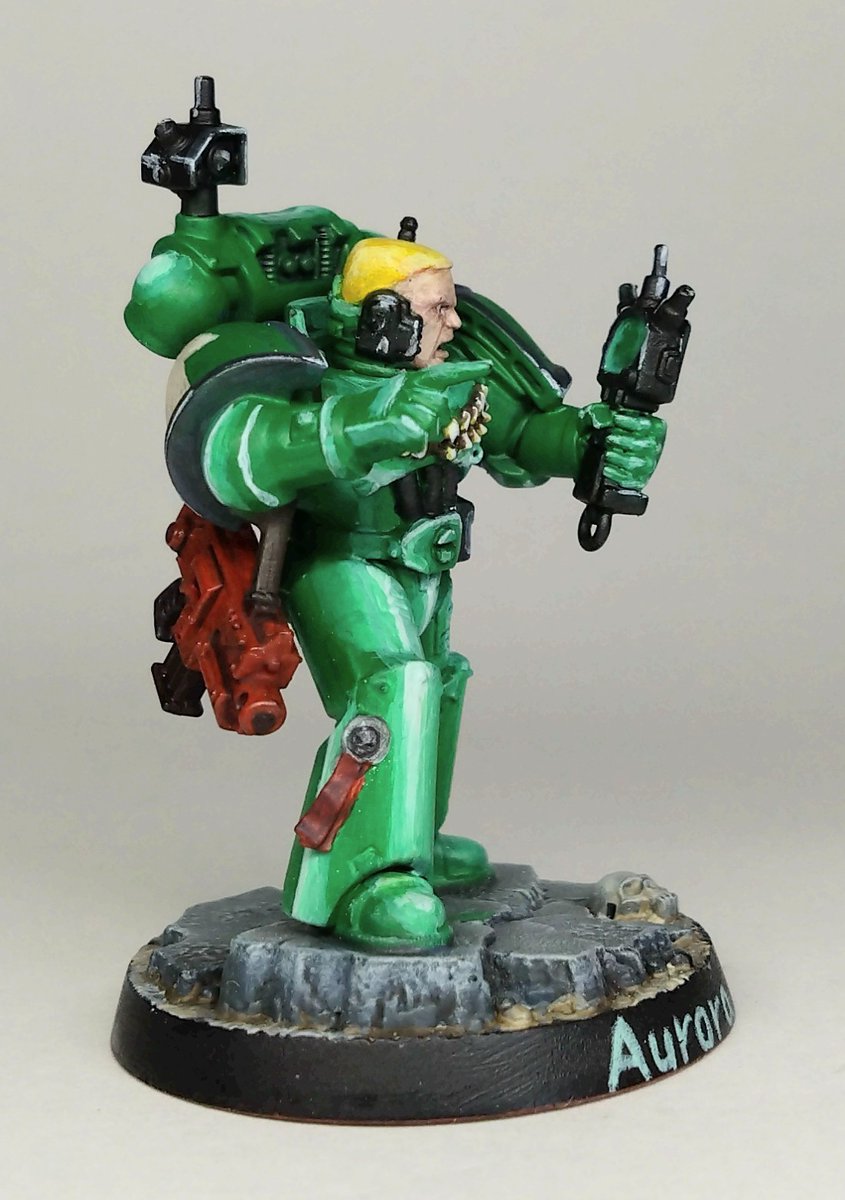 Myamo365's tweet photo. AuroraChapter
ウォーハンマーストア町田のオールチャプターコンプリートチャレンジ用 3体目
#warhammer #ウォーハンマー
#WarhammerCommunity
#AuroraChapter https://t.co/PiTe9I0erw