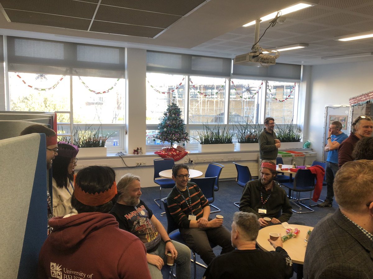 Well, that’s a “wrap” folks! Last day in the office today before the festive break and it was so good to finally have a Festive Friday with friends and colleagues in the <a href="/NOCnews/">National Oceanography Centre</a> MRIC Winter Wonderland! Thanks to all for a great year! Merry Christmas and Happy New Year to all 🎄