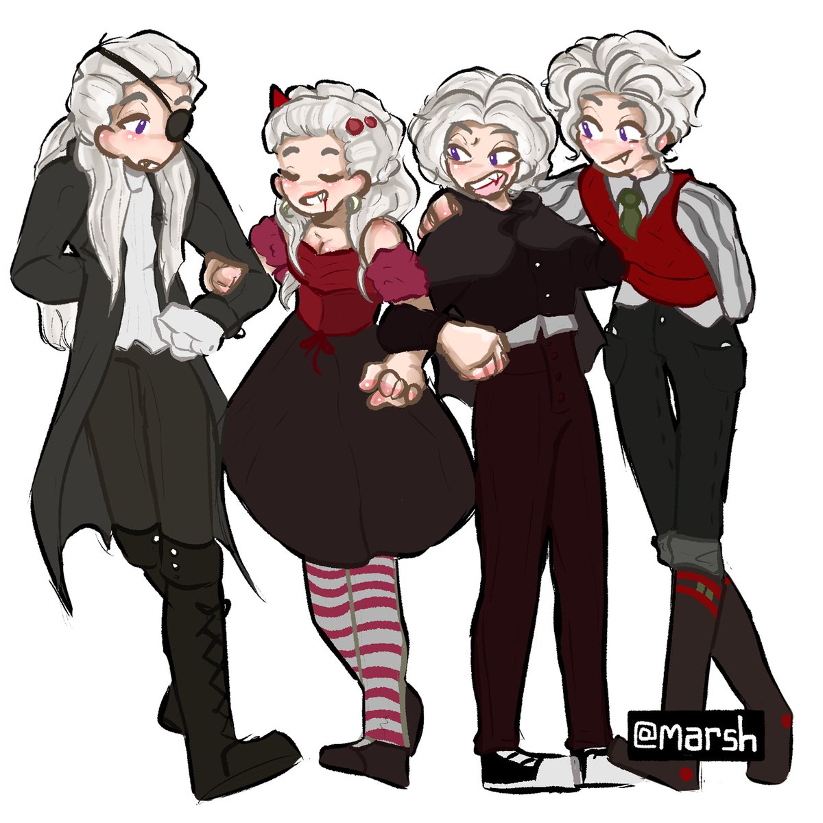 green siblings vampire au!

#hotd #HouseoftheDragon #AemondTargaryen #HelaenaTargaryen #DaeronTargaryen #AegonTargaryen