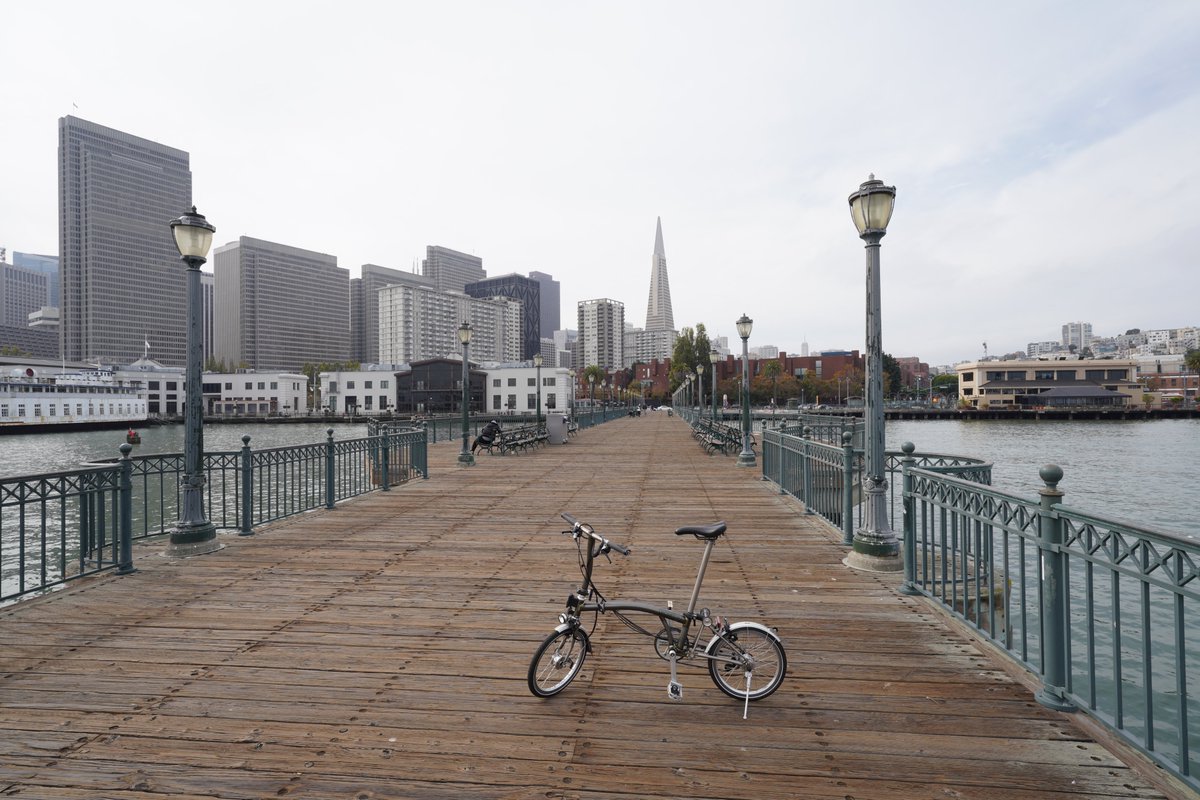 ShoFrex's tweet photo. Great views of the bay and the city
#Pier7 #sanfrancisco #waterfront #brompton #ブロンプトン https://t.co/lY1QR7NSFu