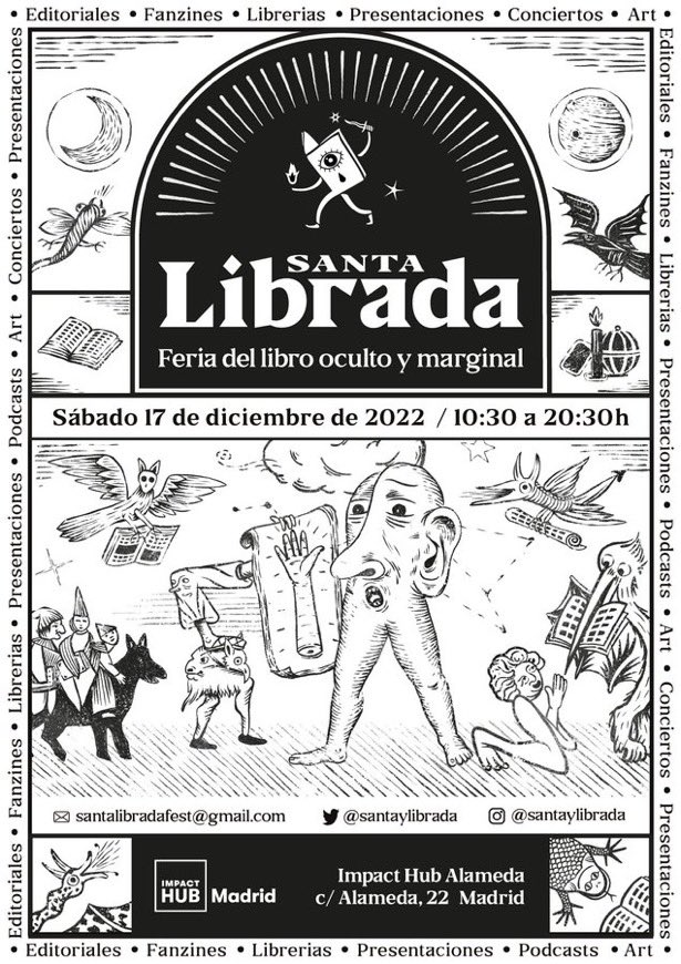 Mañana sábado 17 de diciembre, la unidad movil de <a href="/autsaidercomics/">Autsaider Cómics</a> estará en el festival de editoriales independientes <a href="/santaylibrada/">Santa Librada</a>. La ocasión perfecta para resolver de una tacada vuestros regalos de Navidad. De 10:30 a 20:30 en la calle Alameda, 22.