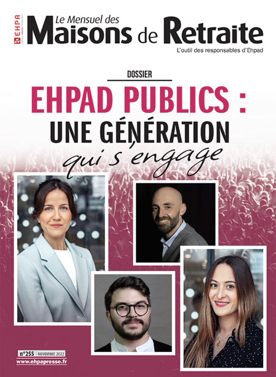 Heureux de profiter du dernier MMR pour mettre en exergue la nouvelle génération de directeurs d’Ehpad publics :

• <a href="/JulietteLoisea2/">Juliette Loiseau</a> 
• <a href="/SturioneB/">BS</a> 
• Diane Dumont
• <a href="/Emin_Voksi/">Emin Voksi</a> 

<a href="/EHESP/">EHESP</a> @ED3S_SDB