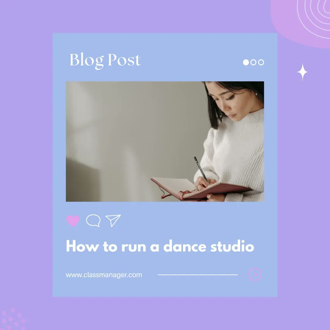 ClassManager1's tweet image. Who said owning a dance studio had to be hard? Take back control and learn how to become the boss of your own dance studio with this helpful article on Class Manager classmanager.com/blog/how-to-ru… 

 #dancestudioowner #dancestudiomarketing #studioowner#studiomarketing #dancelife