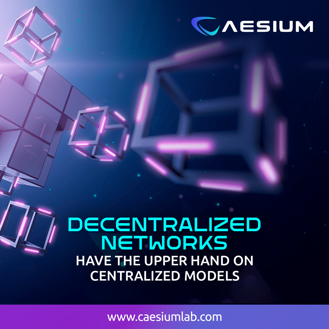 Caesiumlab's tweet photo. Centralized networks are susceptible to attacks, attract higher exchange fees, &amp; are less transparent, all flaws to which the answer is decentralized digital networks.

Learn more: https://t.co/W4LG5KI5J8

#Caesiumlab #Gaming #Blockchaintechnology #Timeblockchain #decentralized https://t.co/tpUgRWKuw6