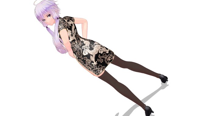 試作チャイナゆかりさんノーエフェクト🤤 