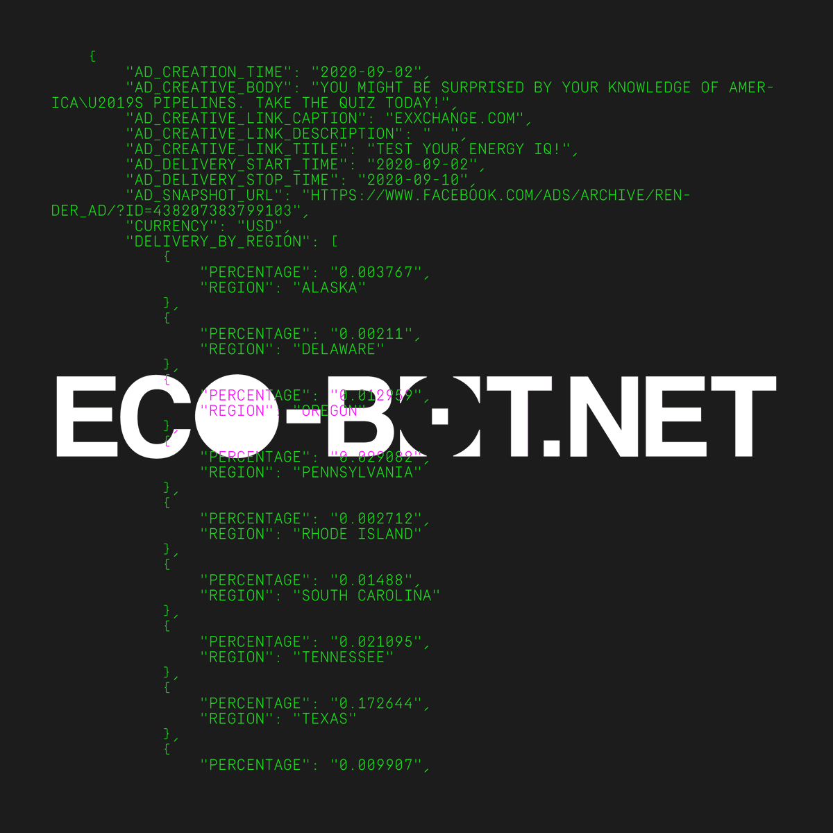 Thomas Lewton (@thomaslewton) on Twitter photo Well chuffed that <a href="/EcoBotNet/">Eco-Bot.Net</a>
won Innovation of the Year at the <a href="/pressgazette/">Press Gazette</a>
#BritishJournalismAwards!! Big Oil have gaslit us all for long enough. Big thank you to Eco-Bot’s creators Bill Posters, Rob <a href="/MassiveAttackUK/">Massive Attack</a> +
<a href="/DaleVince/">Dale Vince</a> Well chuffed that <a href="/EcoBotNet/">Eco-Bot.Net</a>
won Innovation of the Year at the <a href="/pressgazette/">Press Gazette</a>
#BritishJournalismAwards!! Big Oil have gaslit us all for long enough. Big thank you to Eco-Bot’s creators Bill Posters, Rob <a href="/MassiveAttackUK/">Massive Attack</a> +
<a href="/DaleVince/">Dale Vince</a>