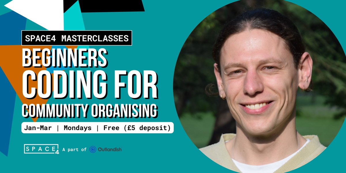 space4coop's tweet image. Are you learning how to code? and curious about understanding how coding skills can be used to optimise and map the organisation of meal deliveries for homeless and vulnerable people? Then this free masterclass is for you! Sign up &amp;amp; join us in January 👇🏽

eventbrite.co.uk/e/beginners-co…