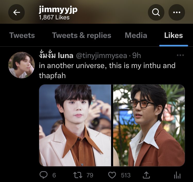 tinygelbie's tweet image. our inthu and thapfah 💜💙