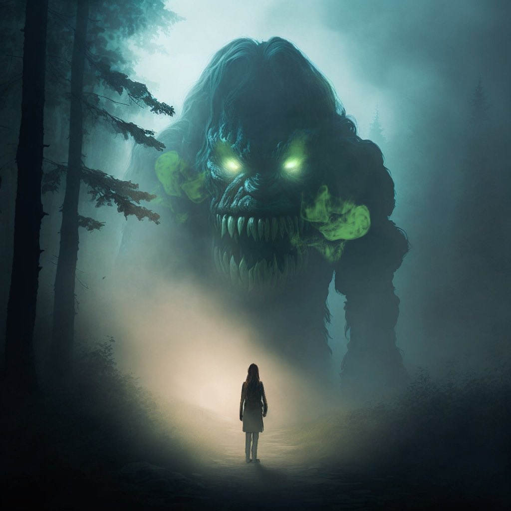 I'd die of fright if I met him in the woods. New piece from my AI collection “Mystical creatures and their mistresses”.

✨Giant ✨#mirartcom 

0.02 $eth

opensea.io/assets/ethereu…