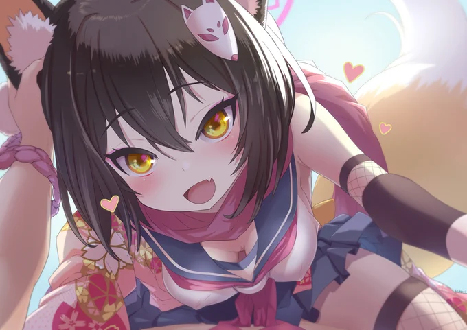 ハッピバースディイズナちゃん#ブルアカ #イズナ誕生日 #BlueArchive 