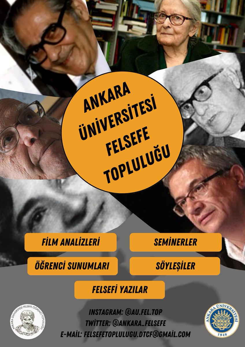 Ankara Üniversitesi Felsefe Topluluğu tweet media