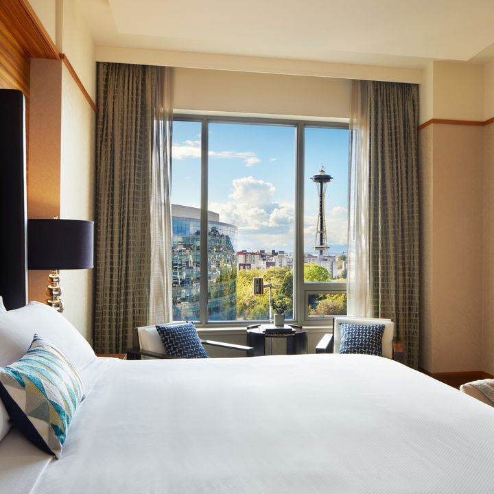 Celebrate the holidays in the heart of Seattle! See the Emerald City sparkle from the Space Needle or join the festive fun at Seattle Center's Winterfest, all just a quick walk from our Forbes Four-Star Hotel.  

Book your stay here. 👉 panpacificseattle.com/specials