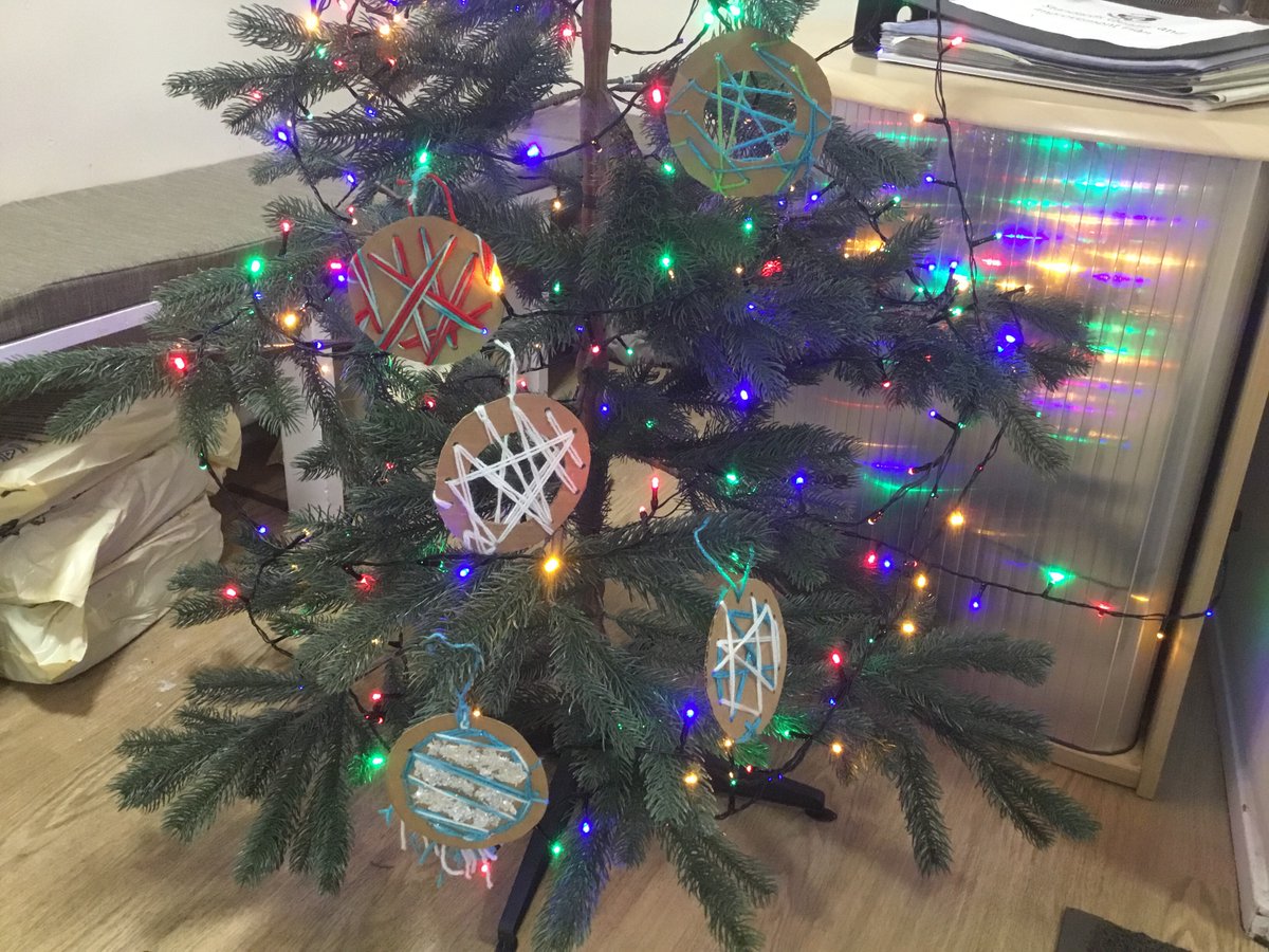 BalgreenNursery's tweet photo. The children took home some resources so that they could make a decoration with their families. Thank you everyone! Our trees look amazing, such wonderful creativity 🎄 https://t.co/iG16WAz1pF