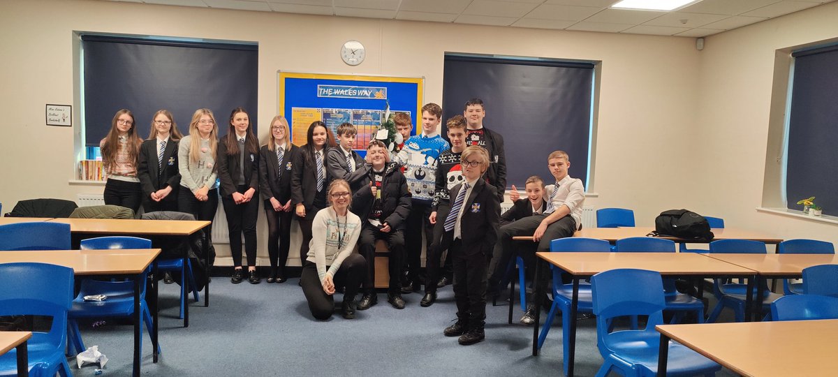 Happy Christmas from our tutor! This lot are ace.
