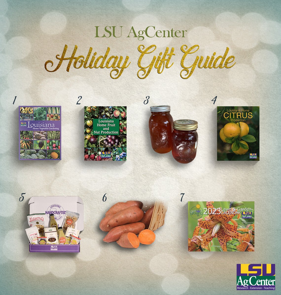 LSU AgCenter on Twitter "The LSU AgCenter has created a holiday gift