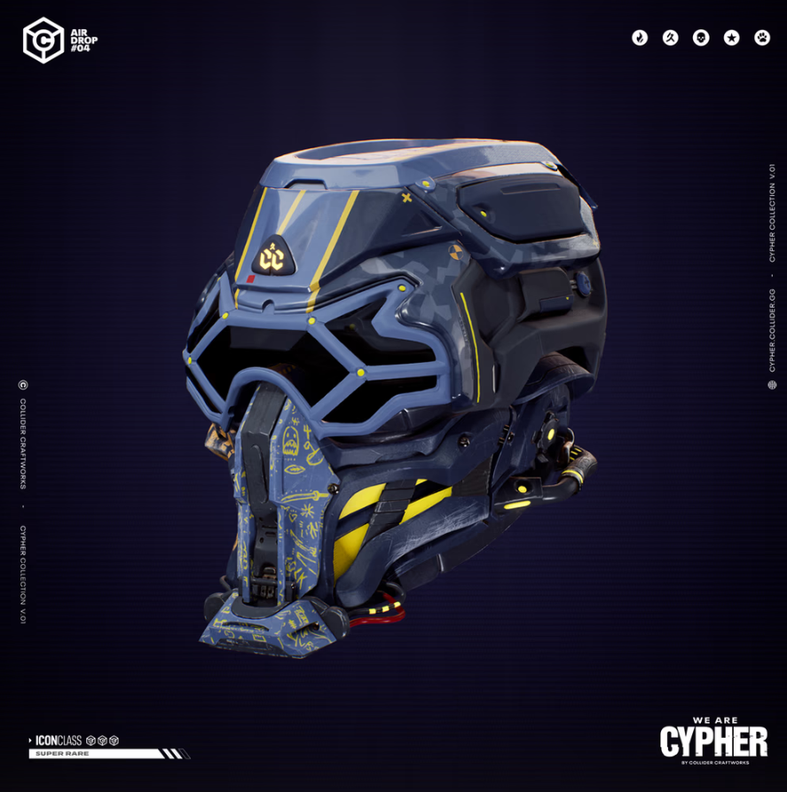 GM FAM!! Giveaway #5 Lets keep Helmet appreciation week, Another ICON SUPER RARE SICK Helmet for your @ColliderCraft #onemorechance #helmetweek

You know the drill ⬇️⬇️
- Like ❤️ &amp; Follow 🏃‍♂️
- RT 📨
- Tag 3 friends