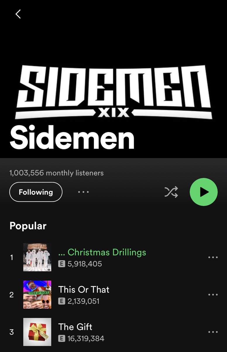 ZerkaaHD's tweet photo. I think This or That may have lost the competition but…

✅ 1,000,000 Monthly Listeners 
📈 Get Christmas Drillings to #1 https://t.co/J3jhBWcyTQ