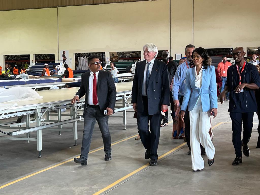 AndrewmitchMP's tweet photo. I’ve been in Tema this morning to see one of the successes of #UKGBC – the #JETprogramme.
 
Together 🇬🇧 and 🇬🇭 are transforming the country’s garments, automobile and pharmaceuticals sectors increasing productivity, jobs and investment.
 
#UKaidwork https://t.co/JhsuYrHVd9