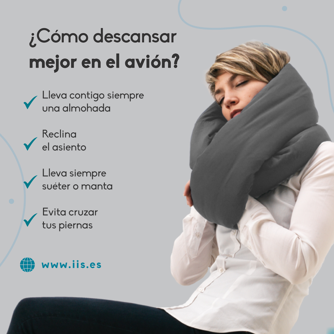 🛩️ Se acercan las fiestas decembrinas y es común que tomes algún vuelo. 

¿Pero sueles descansar durante el vuelo?

Sigue estos consejos y comenta que tal te va. 

#iis #institutodelsueno  #vuelos #descanso