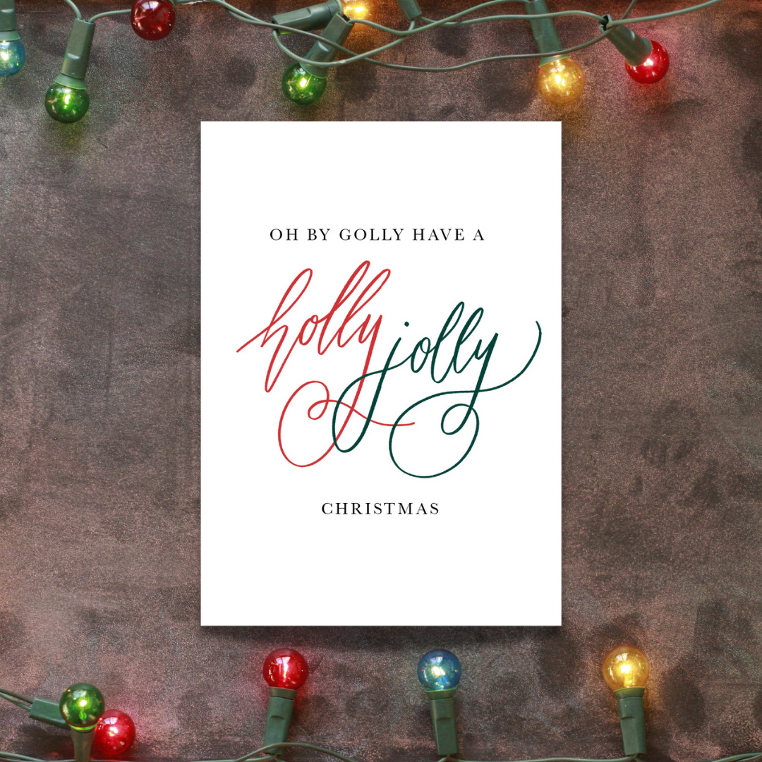 pspostco's tweet image. Oh by golly! We hope your holiday season is as jolly as they come! 

#pspost #psposted #greetingcard #holidaycard #ecofriendlygifting #snailmail #loveletter #usps #hollyjolly