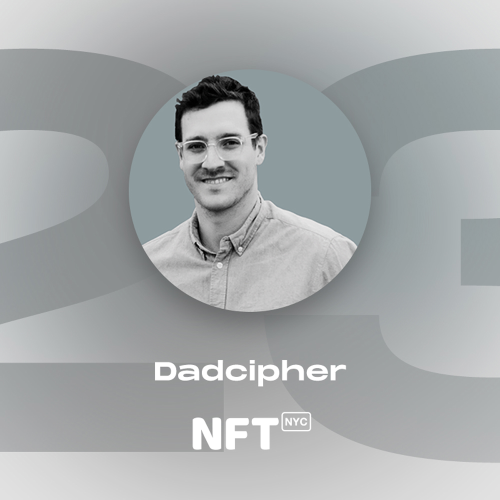 We are excited to announce <a href="/Dadcipher/">Dadcipher.eth | Ethereum Worlds</a> as an approved speaker for #NFTNYC2023!

Submit YOUR application at NFT.NYC/Speak