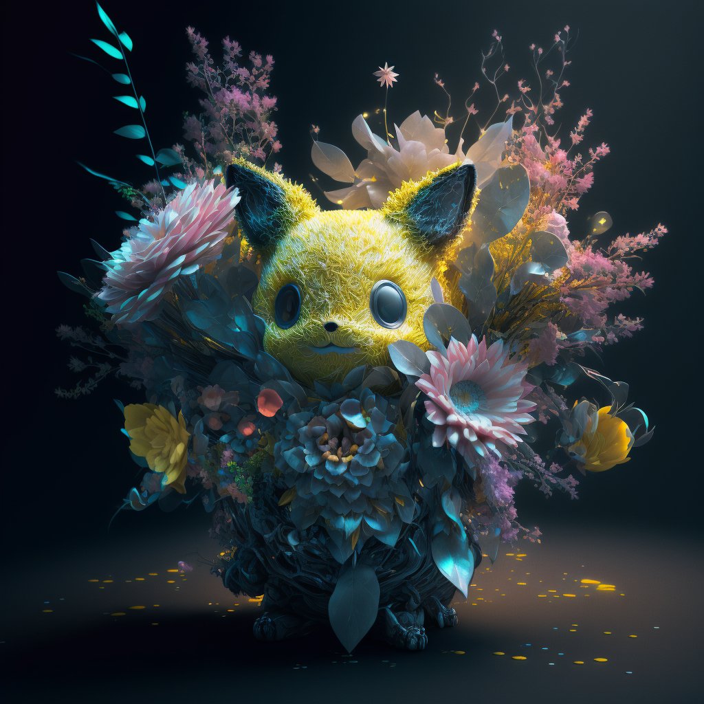 aiamart1's tweet photo. I'll always choose you, Pikachu 💐 Thanks for 25 years ♥️ #goodbyepikachu

@Pokemon 

#pokemon #ai #aiart #pikachu #art #midjourney https://t.co/yv4YiVOm6W