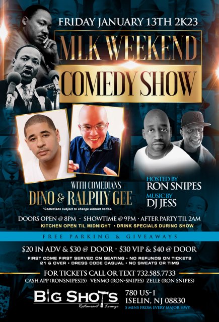 ronsnipes's tweet photo. Friday January 13th MLK Comedy Show https://t.co/ztqPBqEM2K