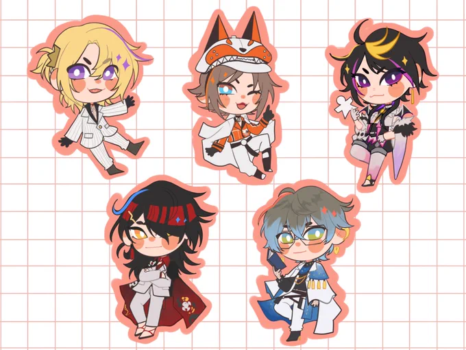  LUXIEM CHARMS !!i'll be doing these for my next con, but if anyone wanna get them pls contact me via dm for the preorder! Just taking dms until the 17th! They will be 6€ each <3 
