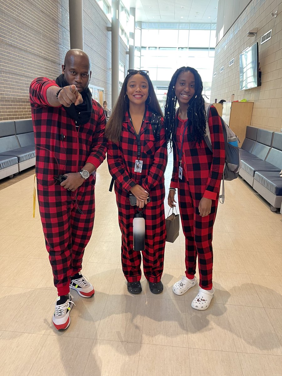About a third of the of today’s buffalo plaid that have that good PJ fashion sense in our “Lumberjack Patty Wack” PJ’s. (They named the group.) They are in need a break, and educators do too! Enjoy some well deserved time away!  #buffaloplaid #aboutthekids #restandrelaxation