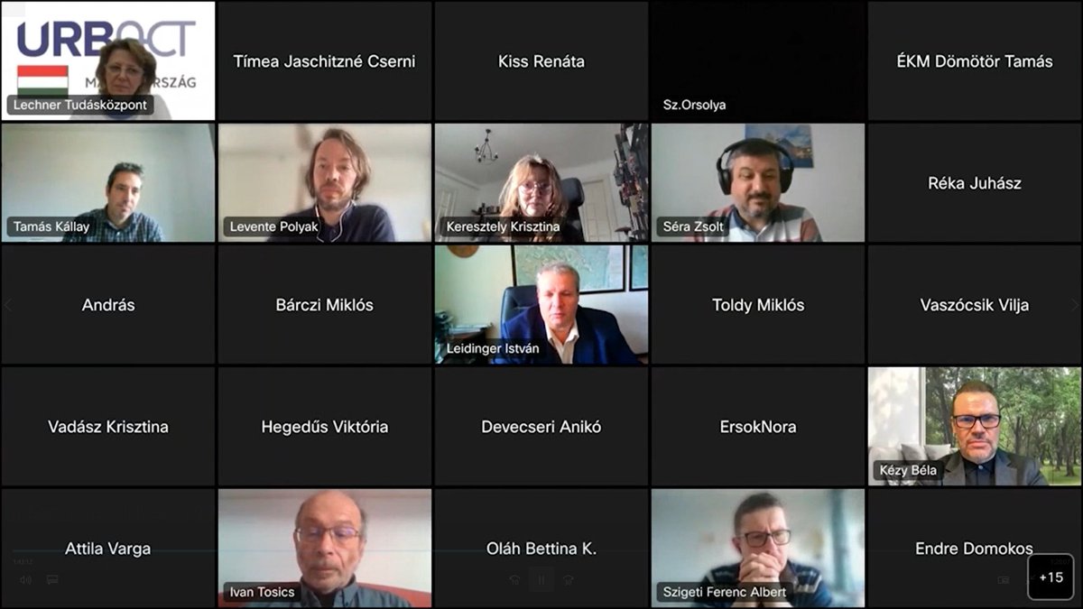 Digitalizáció és fenntarthatóság – élhető városok szakértői szemmel  tinyurl.hu/ekkf  <a href="/URBACT/">URBACT</a>