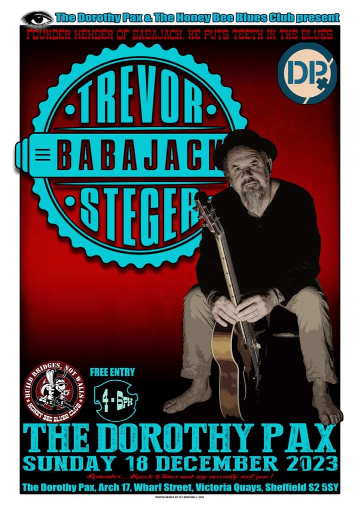 DorothyPax's tweet photo. Trevor Babajack Steger live this Sunday!
#Sheffield #Sheffieldissuper #Sheffevents #Sheffieldnightlife #Sheffieldlivemusic #Sheffieldgigs #Sheff #GoLocal #Sheffieldmusicscene #visitsheffield #sheffieldissuper #indiesheffield #sheffieldexploringlocal https://t.co/7RQ1vSW9tr