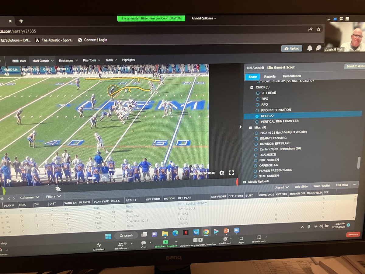 CoachColonia's tweet image. Coach @CoachJBWells gives brilliant insight at the ICC 22