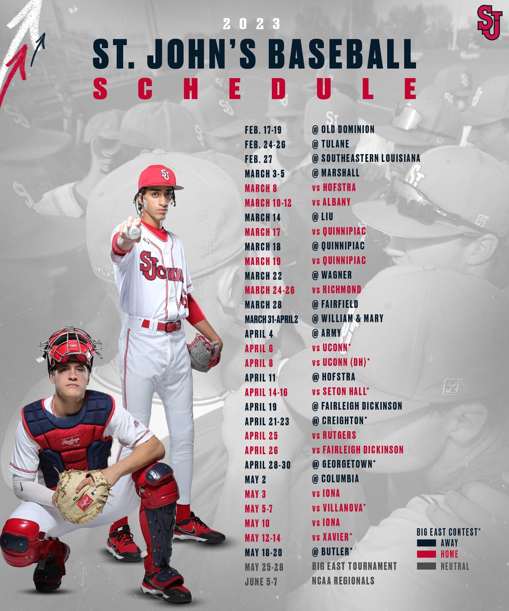 The 2023 Baseball Schedule has arrived!

📰 | bit.ly/3UYcojy